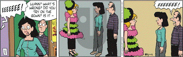 Luann on Tuesday April 12, 2011 Comic Strip