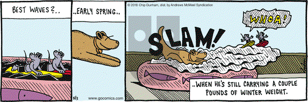 Overboard on Thursday May 3, 2018 Comic Strip