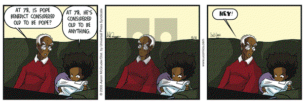 The Boondocks on Wednesday May 4, 2005 Comic Strip