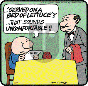 Ziggy on Wednesday March 11, 2015 Comic Strip