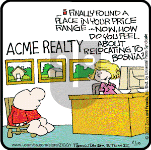 Ziggy - Thursday August 15, 2002 Comic Strip