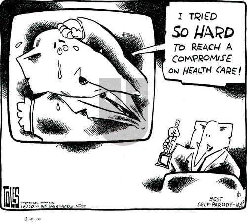 Tom Toles on Tuesday March 9, 2010 Comic Strip