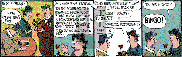 Monty on Thursday February 12, 2015 Comic Strip