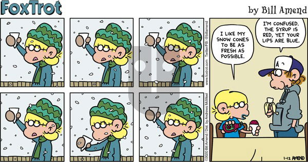 FoxTrot on Sunday January 12, 2020 Comic Strip