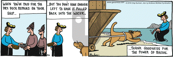 Overboard on Monday May 13, 2019 Comic Strip