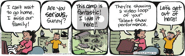JumpStart on Thursday August 30, 2018 Comic Strip