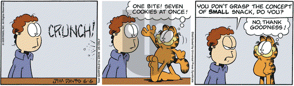 Garfield on Saturday June 6, 2009 Comic Strip