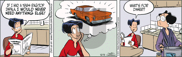 Baldo on Tuesday December 13, 2011 Comic Strip