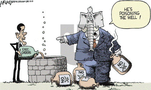 Robert Ariail on Monday November 17, 2014 Comic Strip