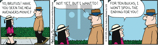The Born Loser on Monday May 13, 2019 Comic Strip