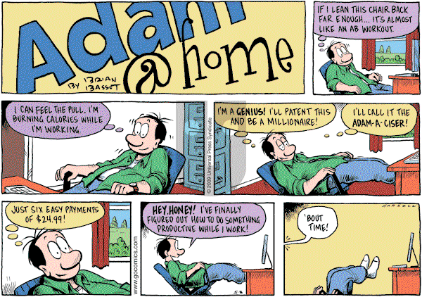 Adam@Home - Sunday May 3, 2009 Comic Strip