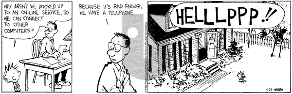 Calvin and Hobbes on Tuesday April 29, 2025 Comic Strip