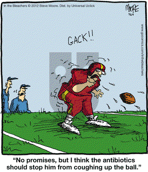 In the Bleachers on Tuesday January 24, 2012 Comic Strip