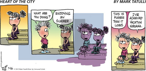 Heart of the City on Sunday July 26, 2015 Comic Strip