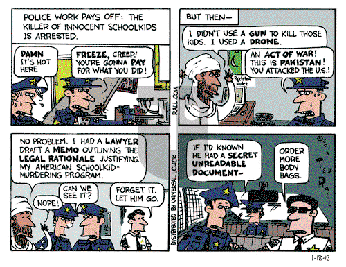 Ted Rall on Friday January 18, 2013 Comic Strip