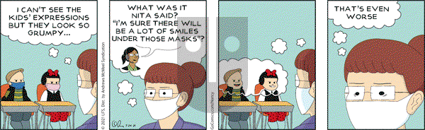 Nancy on Wednesday March 24, 2021 Comic Strip