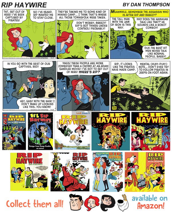 Rip Haywire on Sunday February 18, 2018 Comic Strip