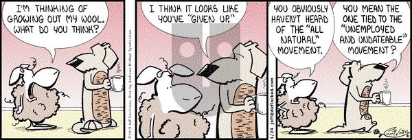 DeFlocked on Thursday January 24, 2019 Comic Strip