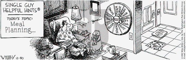 Non Sequitur on Friday December 10, 1999 Comic Strip