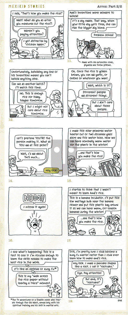 Mexikid Stories on Friday June 7, 2024 Comic Strip