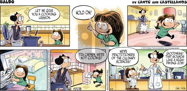 Baldo on Sunday August 2, 2015 Comic Strip