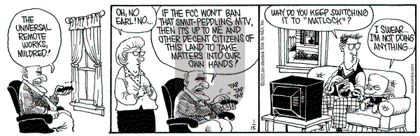 Monty on Saturday January 15, 2005 Comic Strip