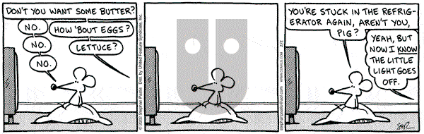 Pearls Before Swine on Saturday February 2, 2002 Comic Strip