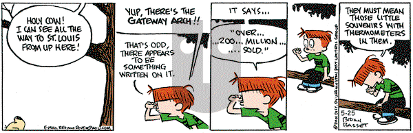 Red and Rover on Friday May 25, 2001 Comic Strip