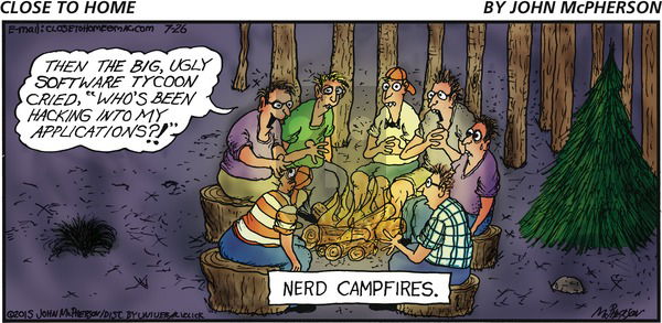 Close to Home on Sunday July 26, 2015 Comic Strip