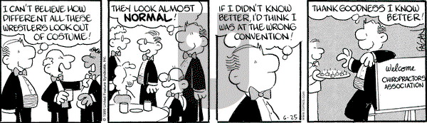 Drabble on Friday June 25, 1999 Comic Strip