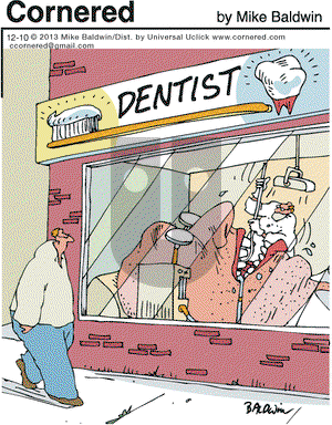 Cornered on Tuesday December 10, 2013 Comic Strip