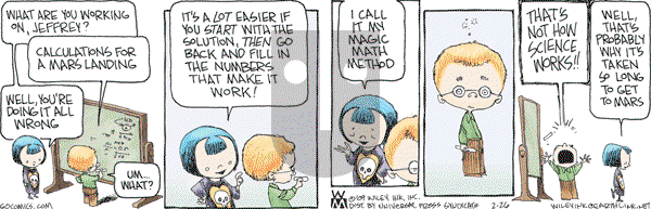 Non Sequitur - Thursday February 26, 2009 Comic Strip
