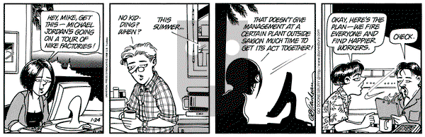 Doonesbury on Saturday January 24, 1998 Comic Strip