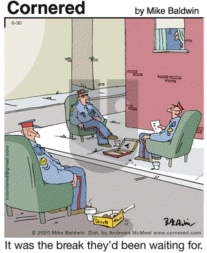 Cornered - Tuesday June 30, 2020 Comic Strip