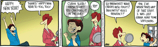 The Buckets on Friday January 1, 2016 Comic Strip
