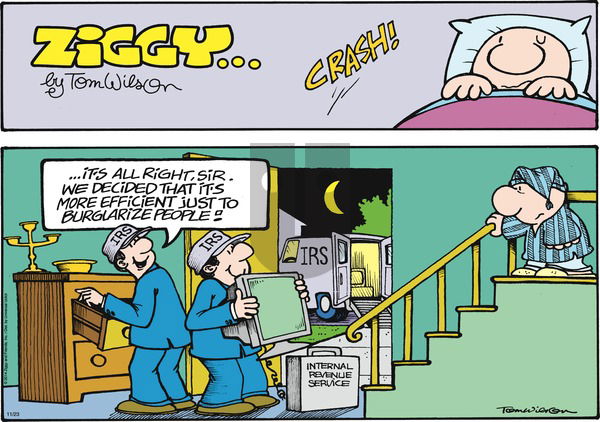 Ziggy - Sunday November 23, 2014 Comic Strip