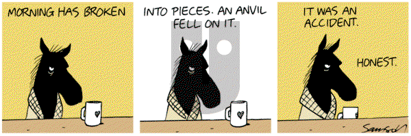 Dark Side of the Horse on Friday November 29, 2019 Comic Strip