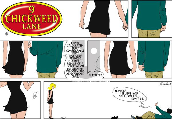 9 Chickweed Lane on Sunday May 24, 2015 Comic Strip