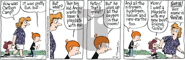 Cul de Sac on Saturday August 7, 2010 Comic Strip