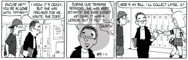 Luann on Wednesday May 15, 2002 Comic Strip