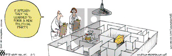 Non Sequitur on Tuesday November 5, 2013 Comic Strip