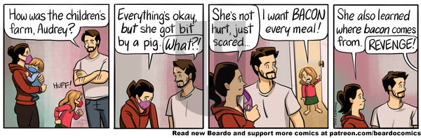 Beardo on Friday April 25, 2025 Comic Strip