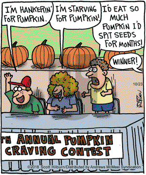 The Argyle Sweater on Tuesday October 23, 2018 Comic Strip
