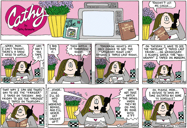 Cathy Classics - Sunday March 11, 2012 Comic Strip