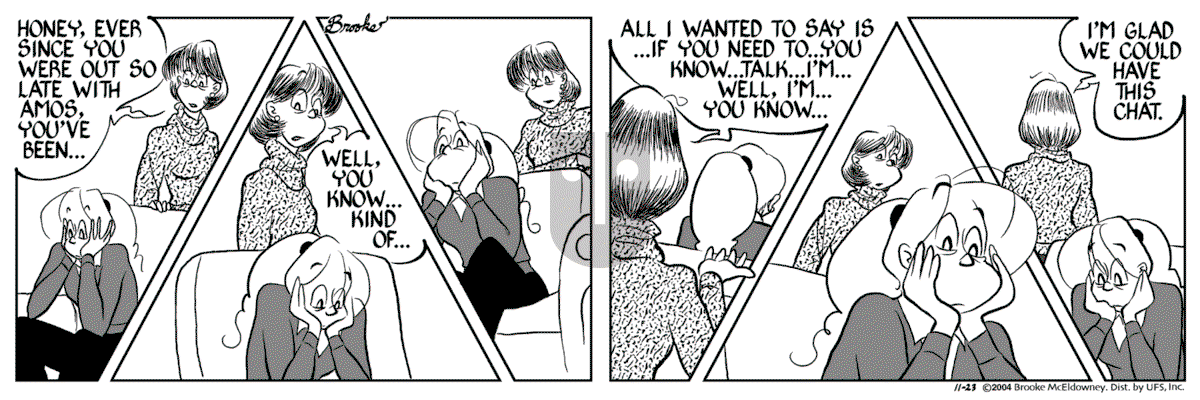 9 Chickweed Lane - Tuesday November 23, 2004 Comic Strip
