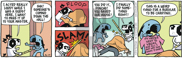 Pooch Cafe on Tuesday May 17, 2016 Comic Strip