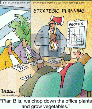 Cornered - Tuesday January 14, 2025 Comic Strip