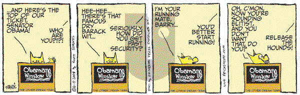 Prickly City on Wednesday June 18, 2008 Comic Strip