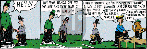 Overboard on Monday April 7, 2014 Comic Strip