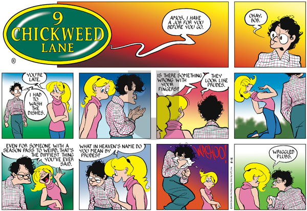 9 Chickweed Lane on Sunday May 18, 2003 Comic Strip